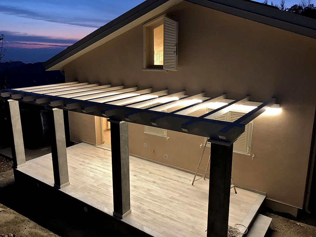 Ristrutturazione villa a Levigliani