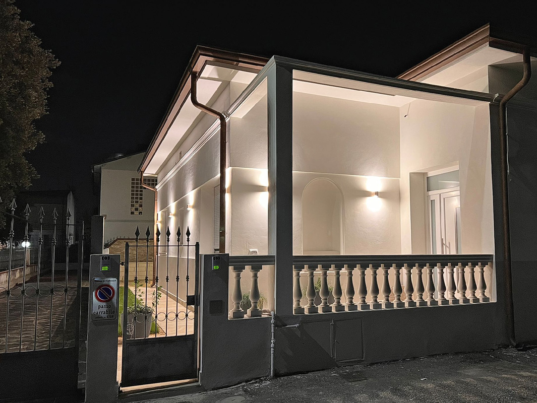 Ristrutturazione villa a Viareggio